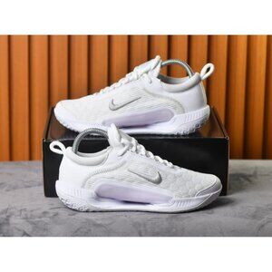 New! Size: 6.5 Women | Nike Court Zoom NXT | White Metallic Silver | DV3282-101